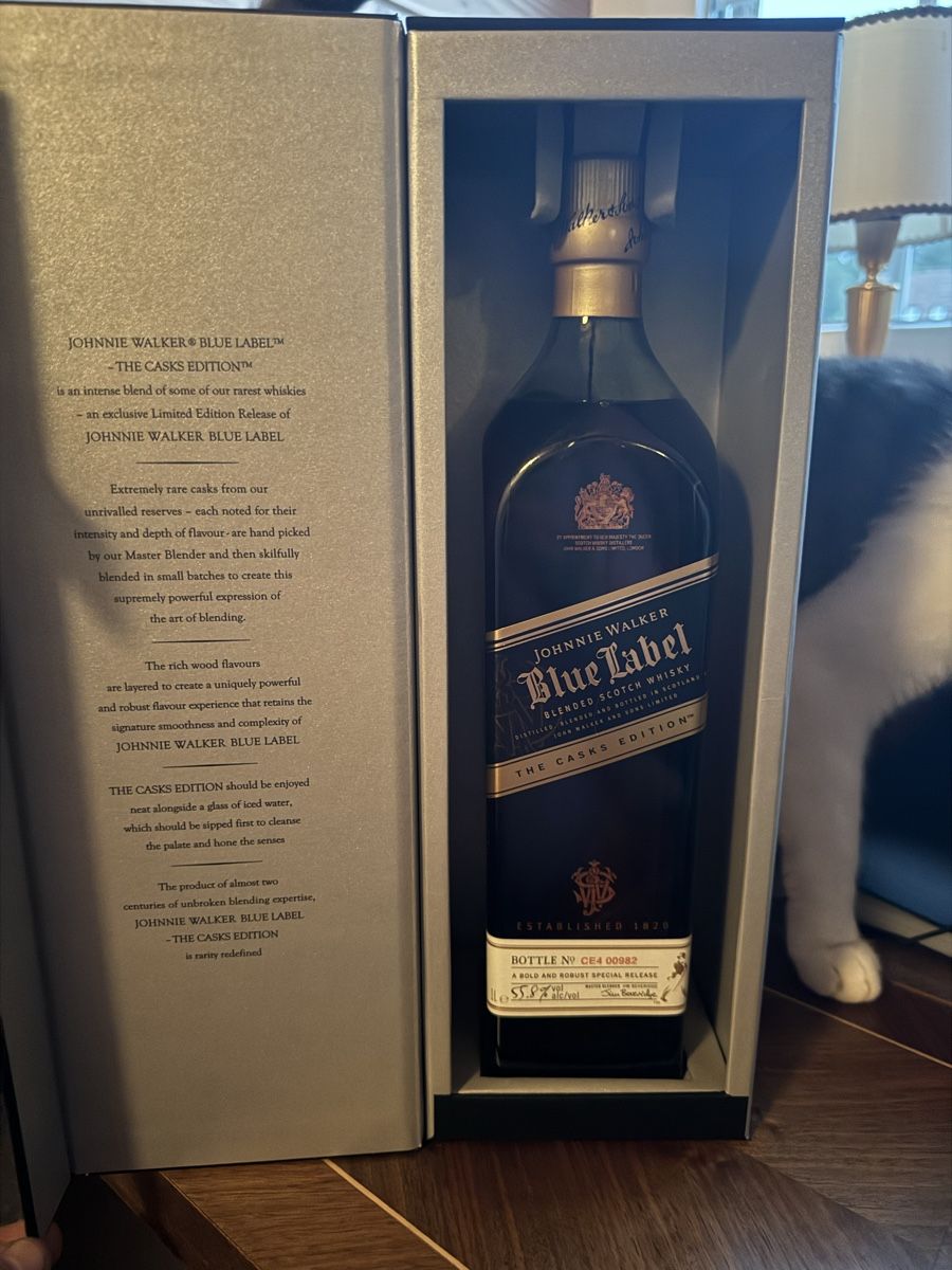 Bevande alcoliche: Whisky Johnny Walker Blue label – Nuovo e nell'imballaggio originale da Winkel venduto da Blicki26 2