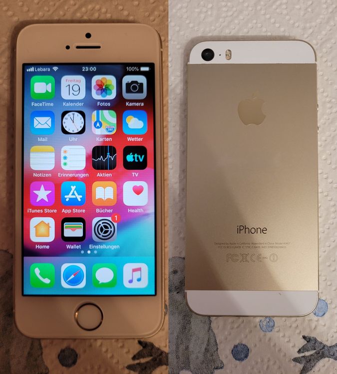 Apple Iphone 5s / A1457 / 32 GB / Gold / iOS 12.5.7 / #12