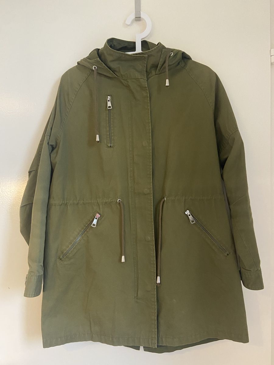 Primark Mäntel: Grüne Übergangsjacke 36 – Gebraucht aus Zürich von migi18