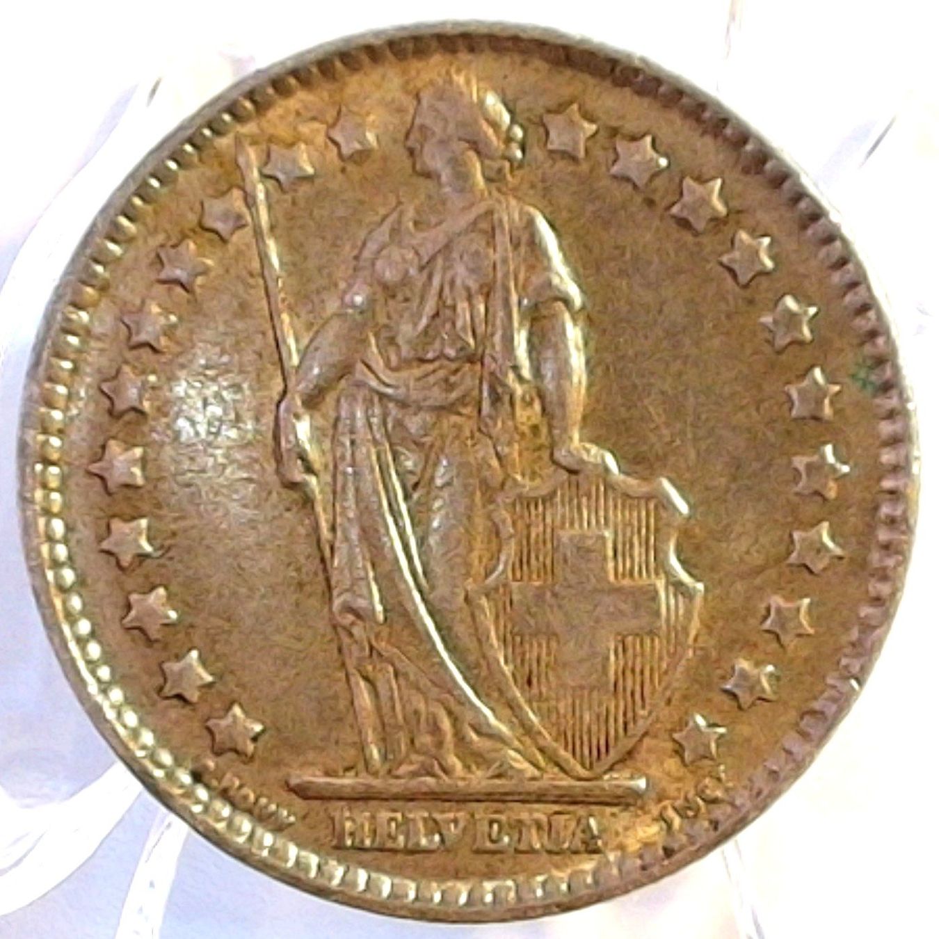 Tutti le monete: 1 Fr. 1963 Silber (Ref.104) – Usato da Amriswil venduto da Digit_all 1