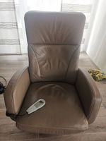Massage Himolla Leder Easy-Swing Sessel