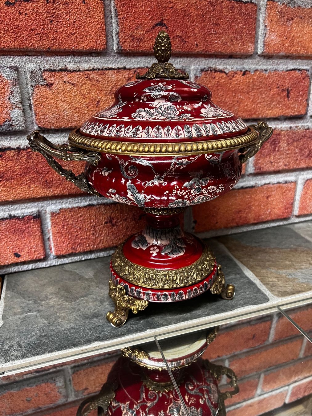 Sculture & Statue: Prunkvolle hoch Deckelvase Top – Usato da Oberengstringen venduto da Cici7 3