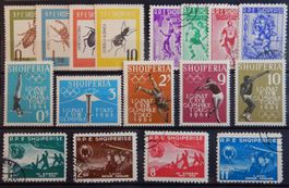 Albanien ex. Kat. 568-738 */gest. 1958/63