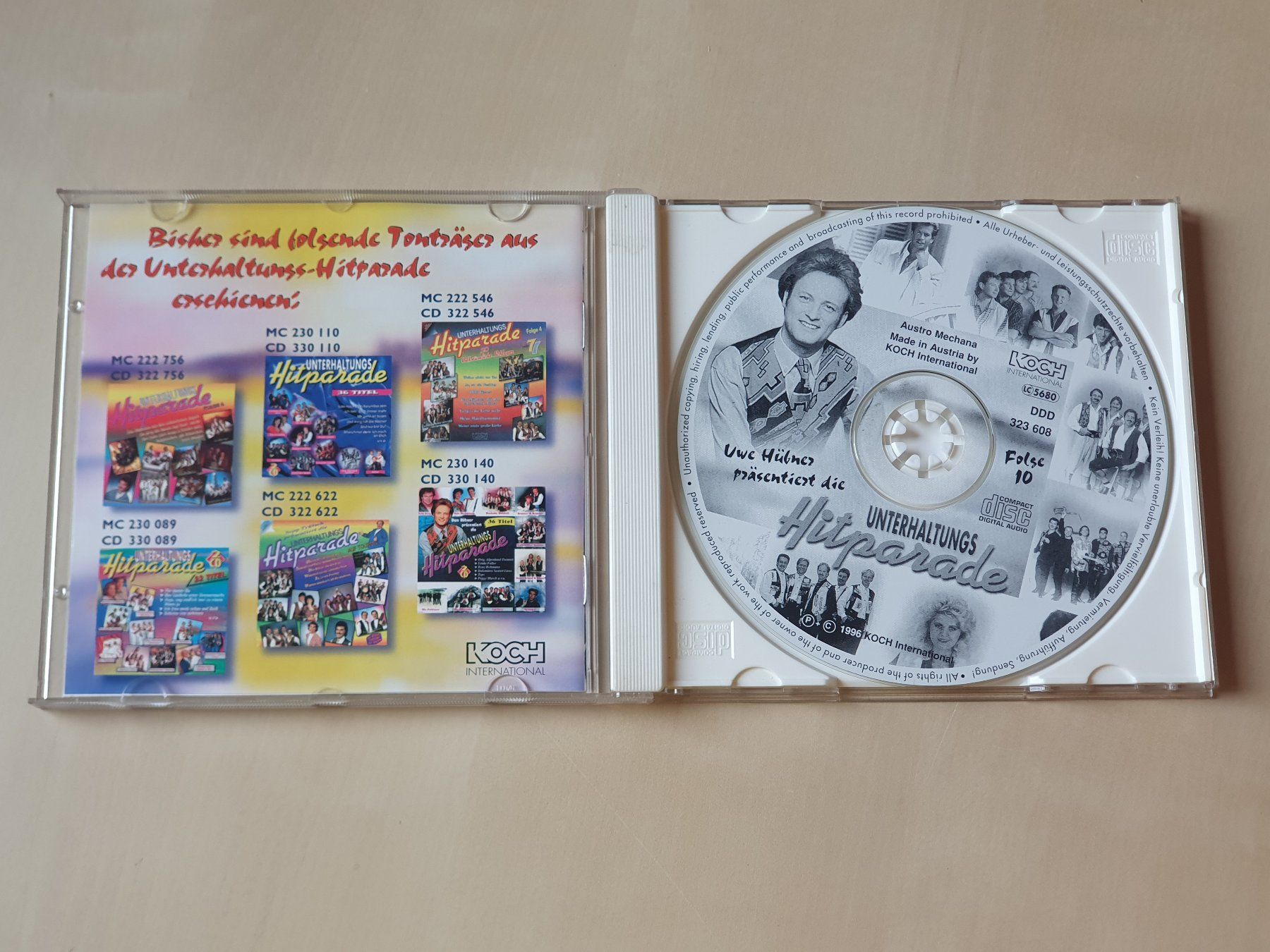 CD: Unterhaltungshitparade Folge 10 – Usato da Stansstad venduto da collectorsshop 2