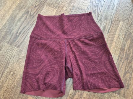 Burgundy Nike short leggings size S