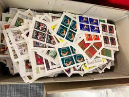 Liechtenstein Viererblöcke zum ablösen 1400 Gramm