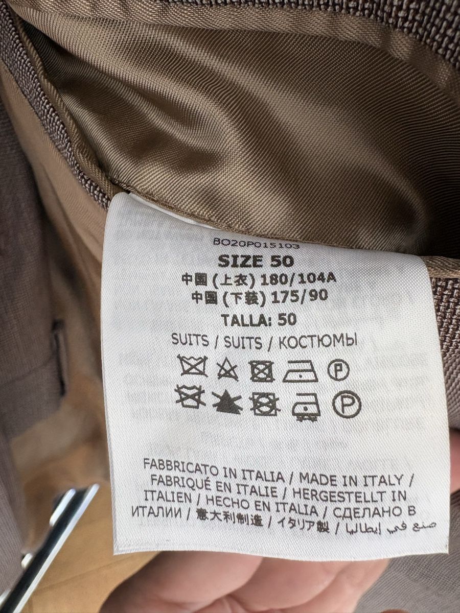 Boggi Completi: Boggi Anzug Braun (Gr. 50) – Nuovo (secondo la descrizione) da Zürich venduto da max_m5bx 2
