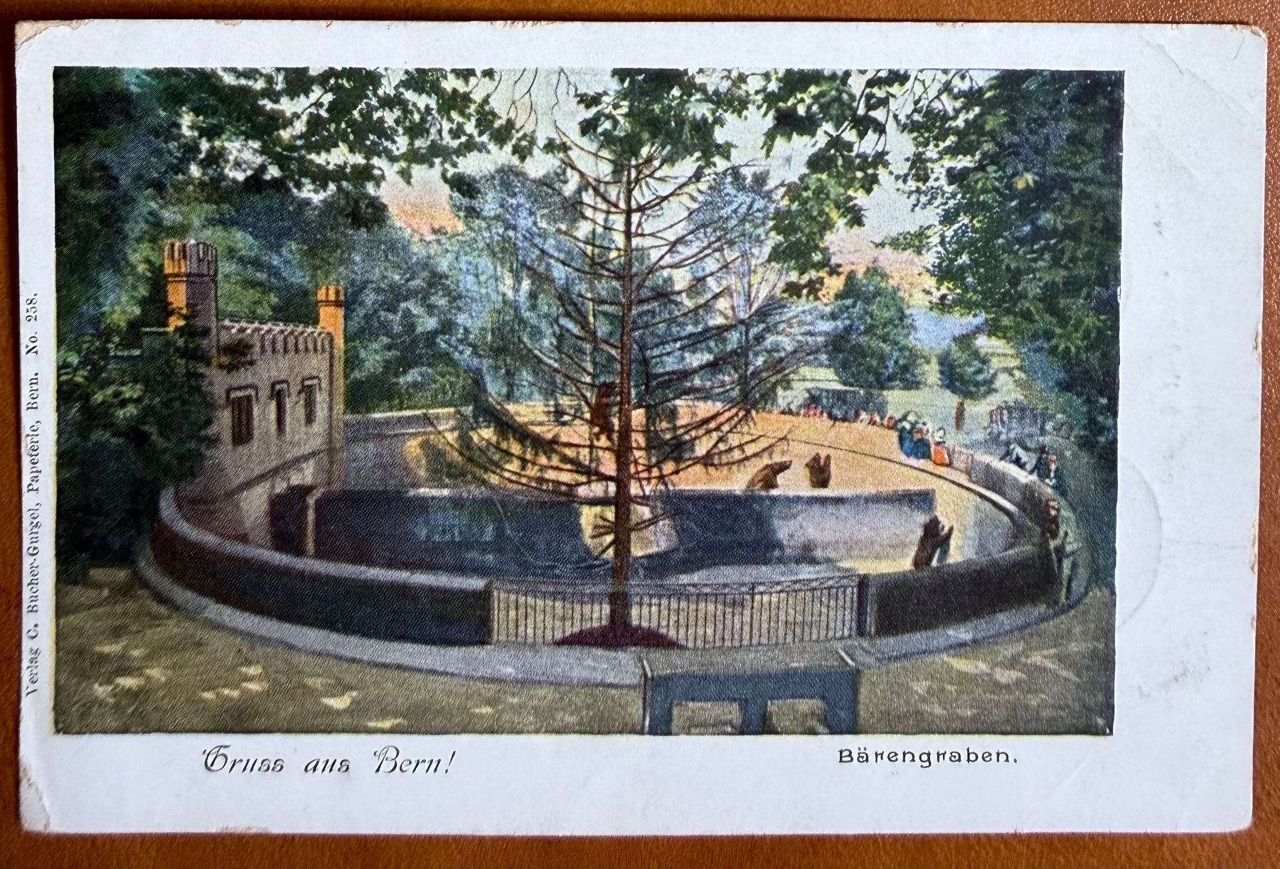 Cartoline postali: Bern - Bärengraben - 1899... Schön ! – Usato da Lutry venduto da Ediego