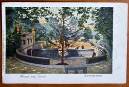 Bern - Bärengraben - 1899... Schön !