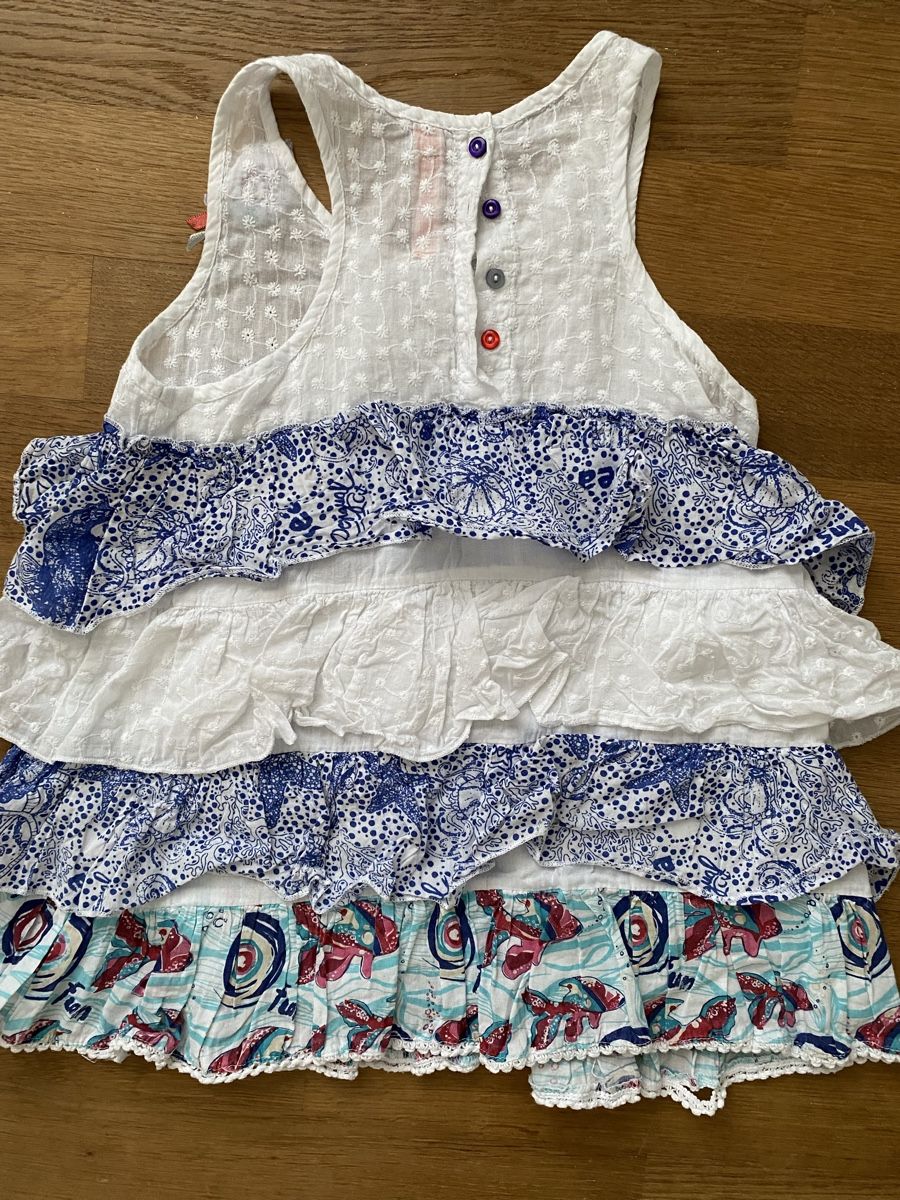 Desigual Camicette, T-shirt & Top: Desigual Gr. 7/8, 128, Top, Mädchen – Usato da Uster venduto da muse70 2