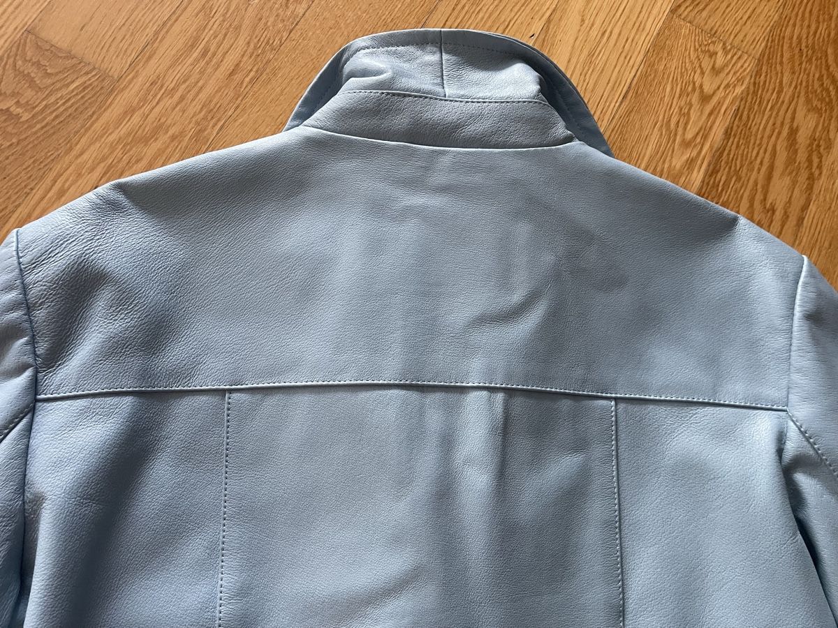 Giacche: Jacke Elements Lederjacke hellblau Gr. 42 – Nuovo (secondo la descrizione) da Rüschlikon venduto da leo_mwz2 1