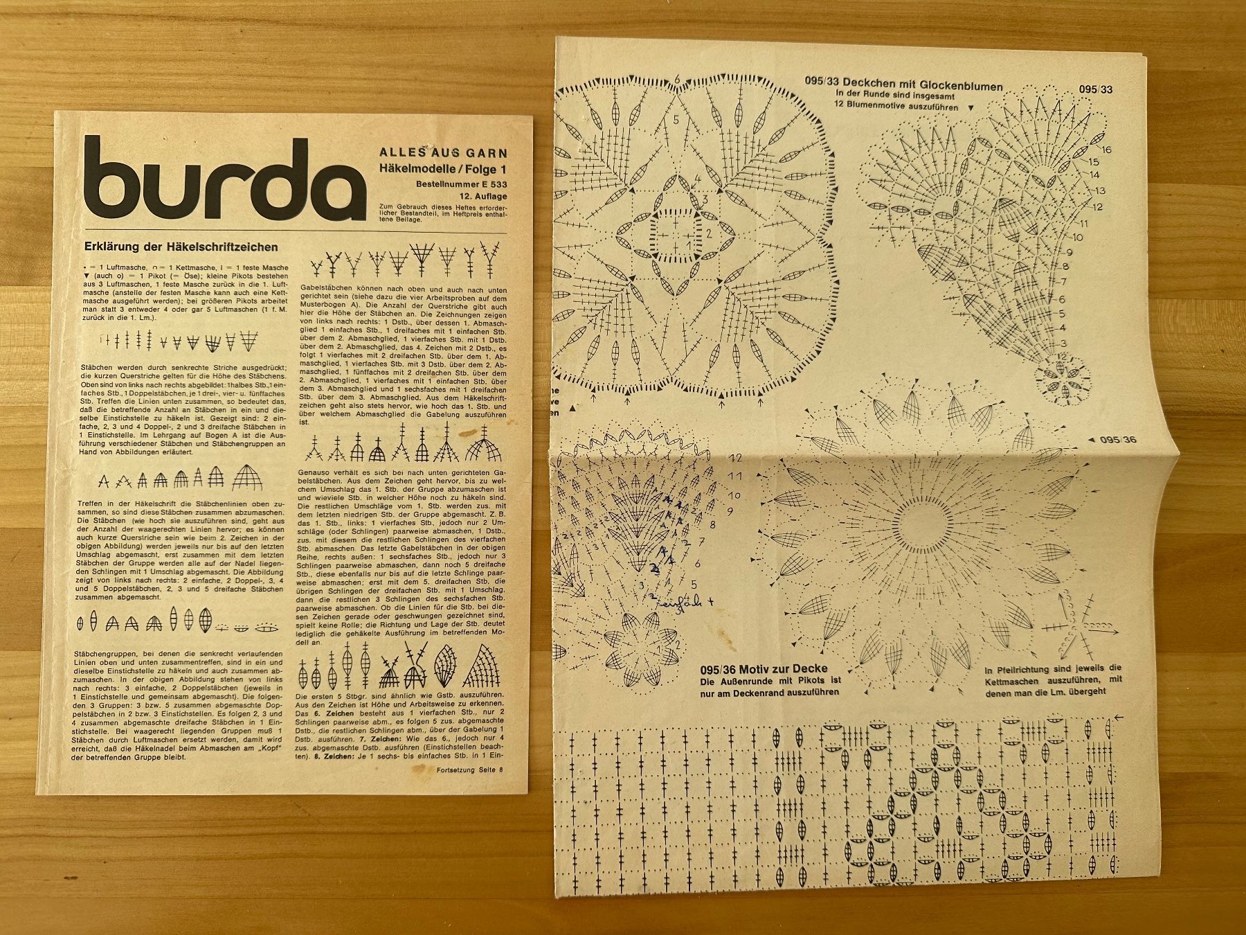 Zeitschriften & Magazine: Häkelanleitung Heft 1 burda alles aus Garn – Gebraucht aus Zürich von mirjamgg 3