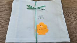 4 federe cifrate AM 47x82 cm