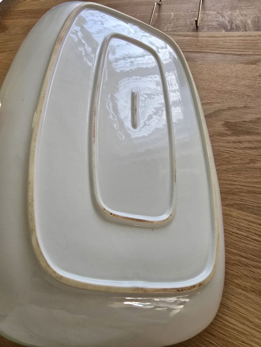Rössler Piatti di portata: Rössler Vintage Servierplatte,  hellgrün, 36x24cm, – Usato da Thal venduto da Vintagekeller 4
