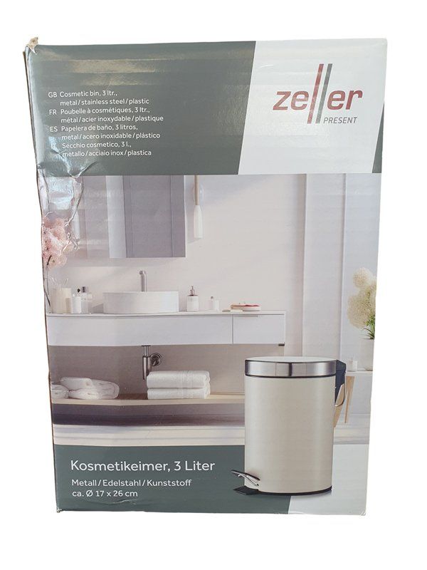 Abfalleimer: ZELLER Kosmetikeimer – Neu (gemäss Beschreibung) aus Wangen b. Olten von Restwert_Wangen 4