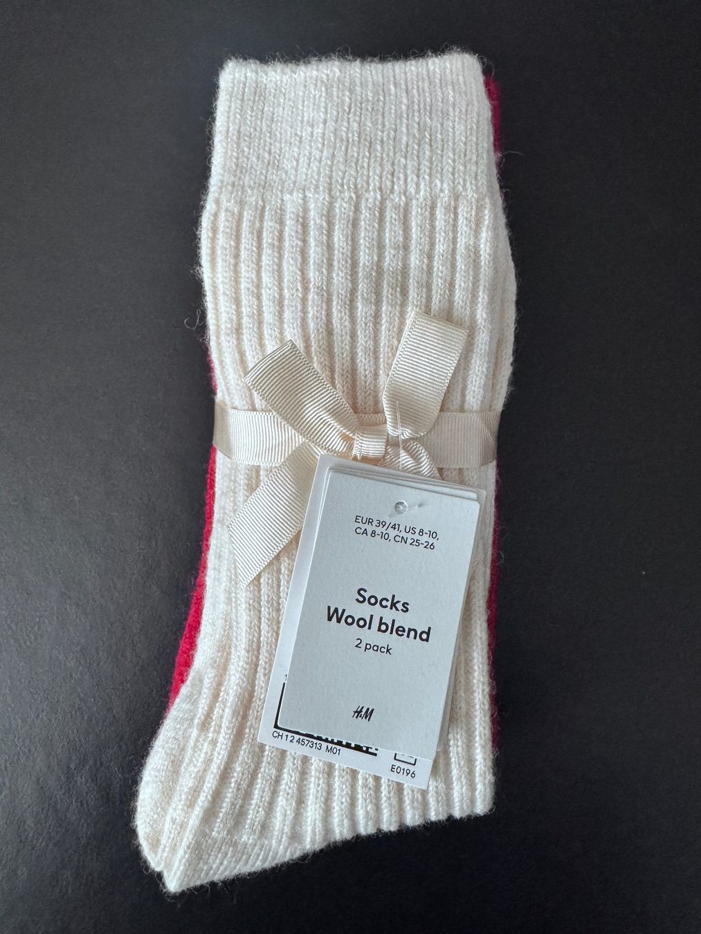 Socken: Neu** H&M Wollsocken Gr. 39 - 41, 2er-Pack – Neu und originalverpackt aus Zollikon von Krenapf