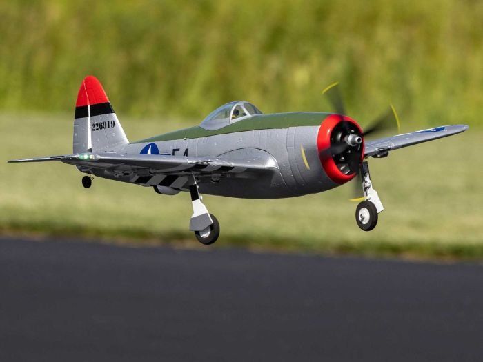 E-Flite RC Kits de montage: E-flite Micro P-47 Thunderbolt 625mm BNF Basic AS3X+ & SAFE – Neuf avec emballage d'origine à Kirchberg BE par SnoringMan 4