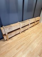 2x Transport Holzkisten 370cm