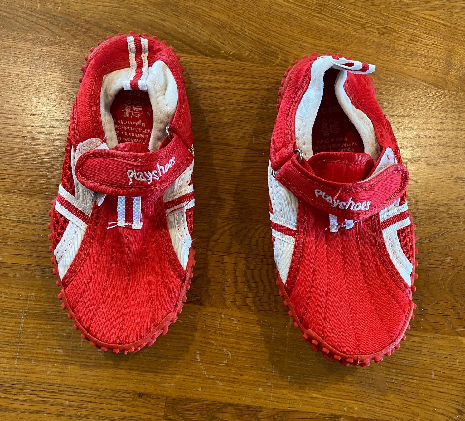 Scarpe per ragazzi: PLAYSHOES ROT GR. 26/27 – Usato da Sarmenstorf venduto da Froeschli81