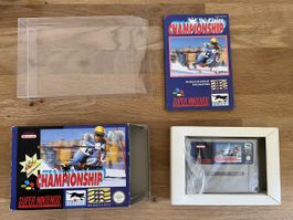 SNES - Val d'Isere Championship - Komplett! Inkl. PET Hülle