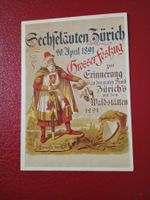 Plakatkarte Affiche Sechseläuten Zürich