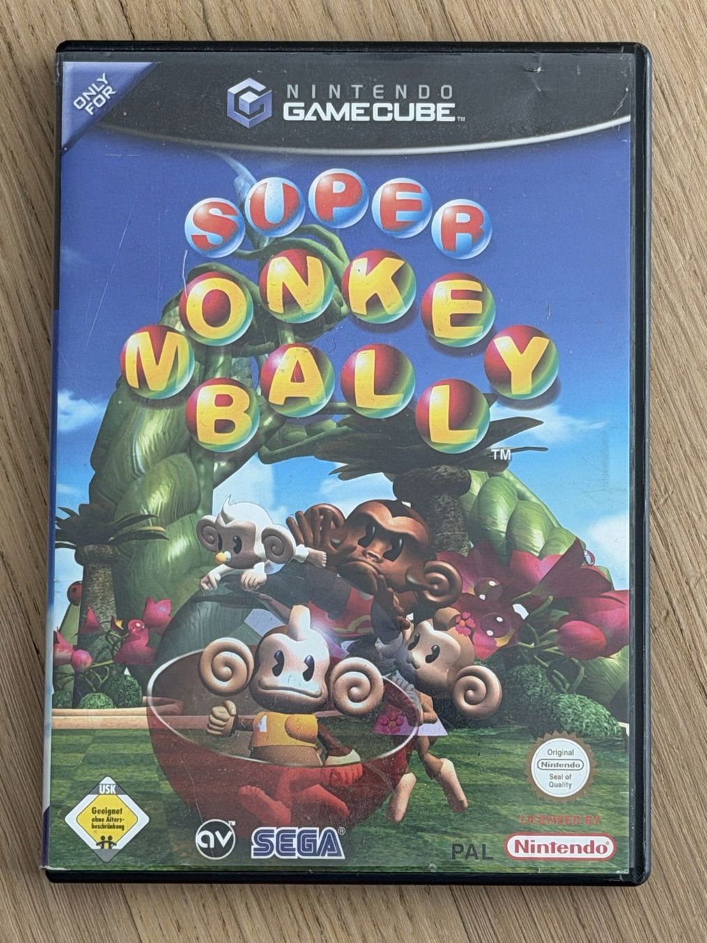 Spiele: Jeu vidéo Super Monkey Ball GameCube – Gebraucht aus Bellevue von Krakatof