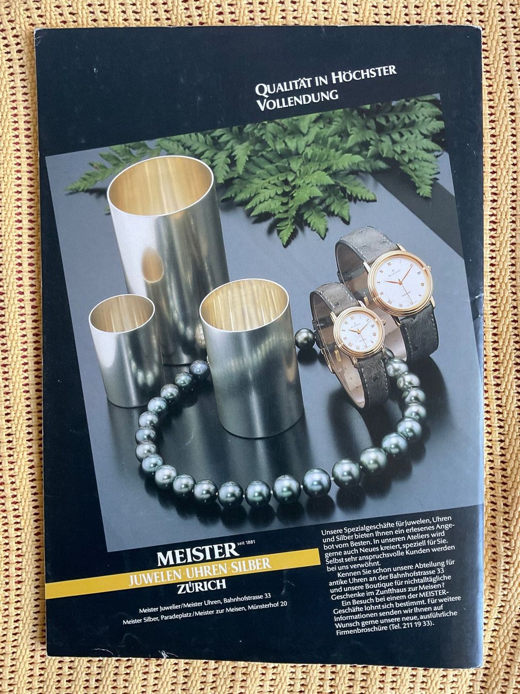 Riviste & Magazine: Du Heft Nr.10, Oktober 1989 – Usato da Zürich venduto da Tolima194 5