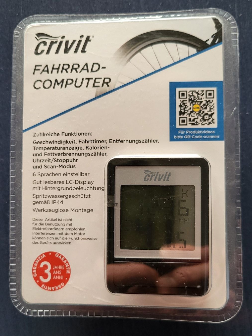 Pezzi di ricambio: Fahrradcomputer neu – Nuovo e nell'imballaggio originale da Weinfelden venduto da Zebi22