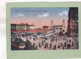 Deutschland Coeln Köln an der Rampe Hohenzollernbrücke
