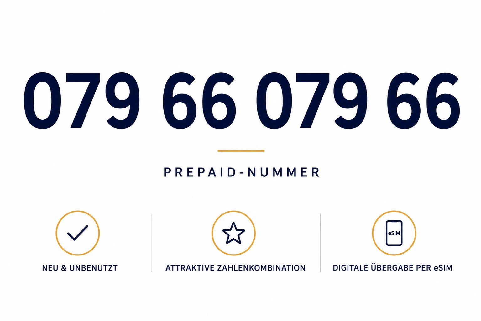 Swisscom Telefoni cellulari / Smartphones: Swisscom Prepaid-Nummer 079 66 079 66 – Usato da Winikon venduto da san_g5pr