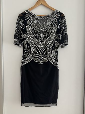 Stunning beaded Little Black Dress, perfect for parties