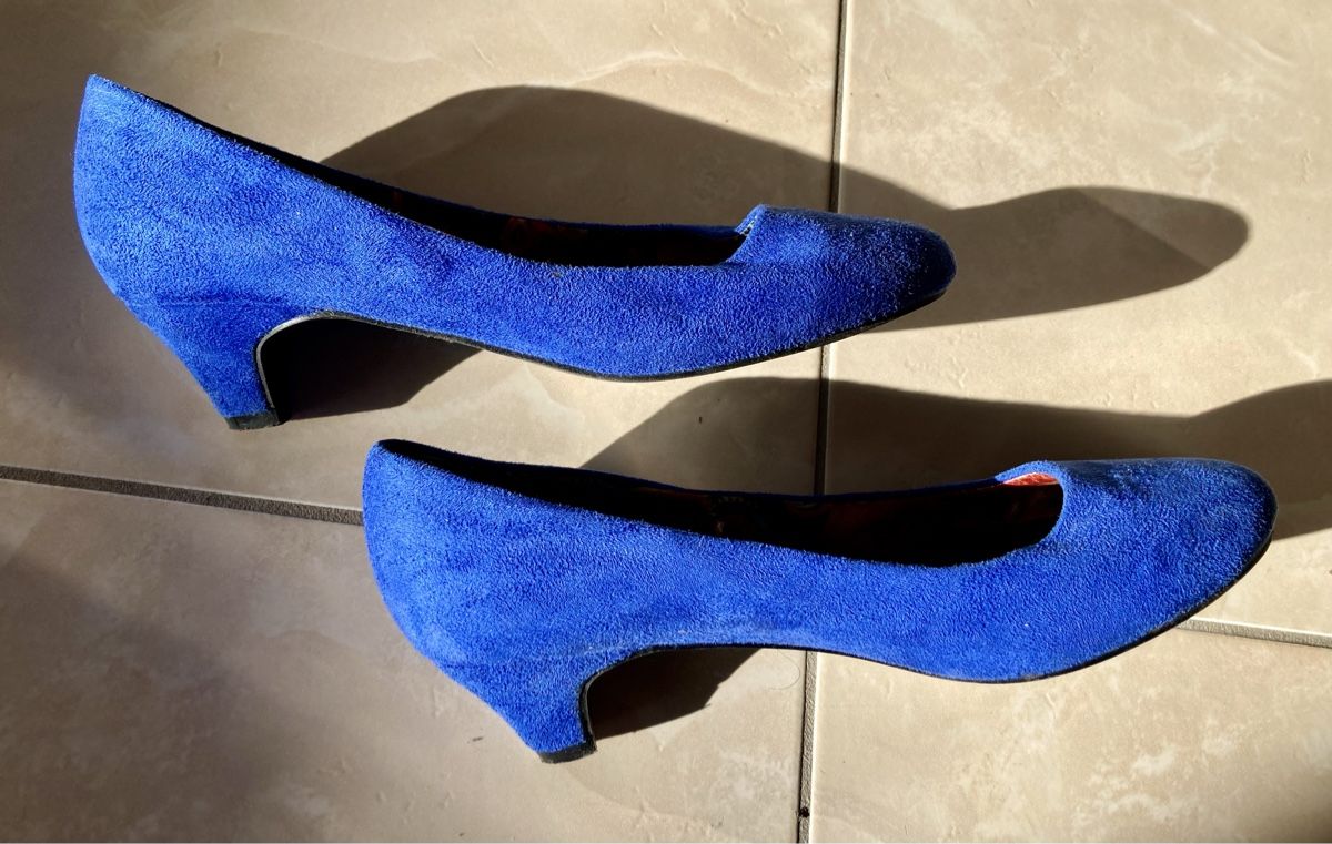 Cube Scarpe da donna: Cube Damen Pumps, Gr. 37, blau – Usato da Vinelz venduto da Viewfinder84 3