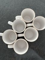 Tassen beige 12er Set guter Zustand