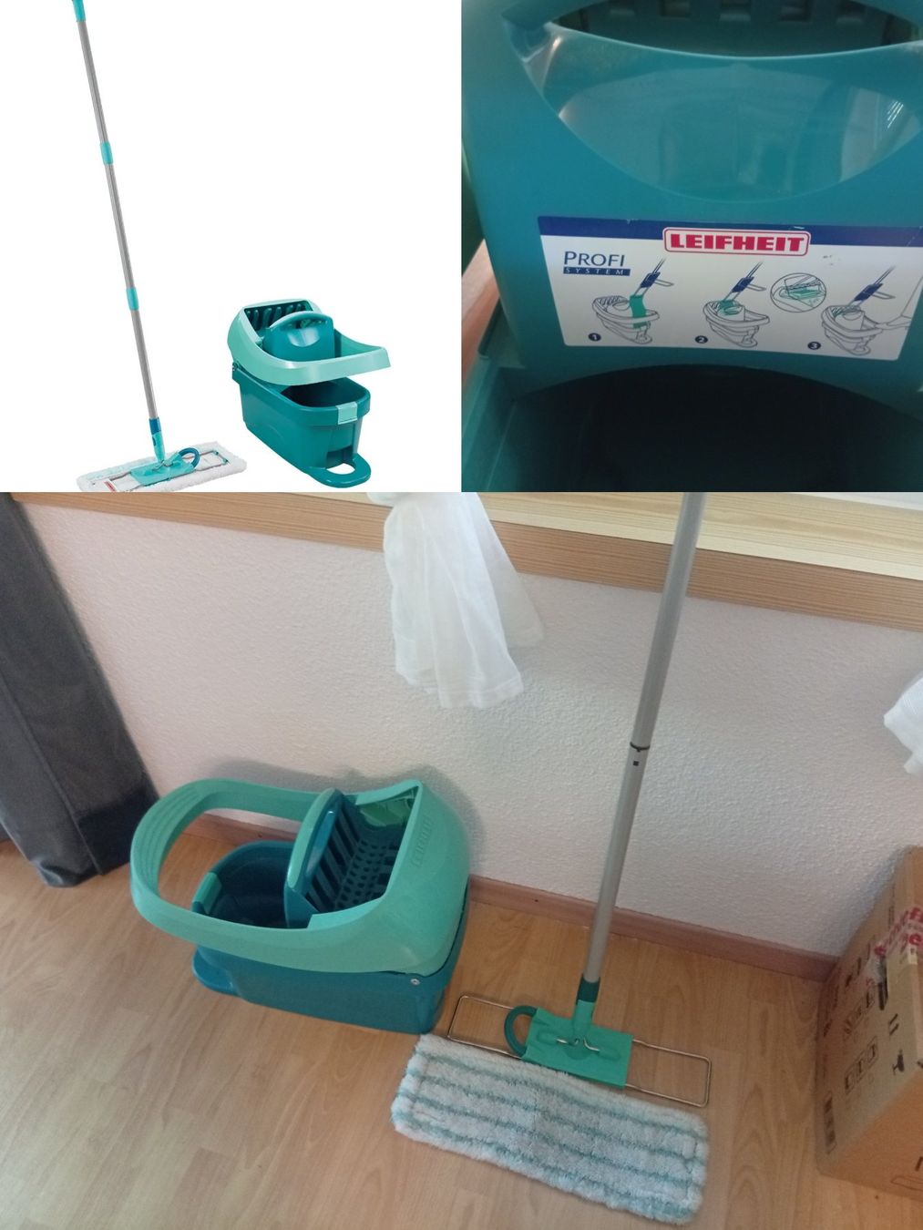 Leifheit Altro in Apparecchi per la pulizia: Leifheit Profi Bodenwischer Set – Usato da Bischofszell venduto da UFpyro