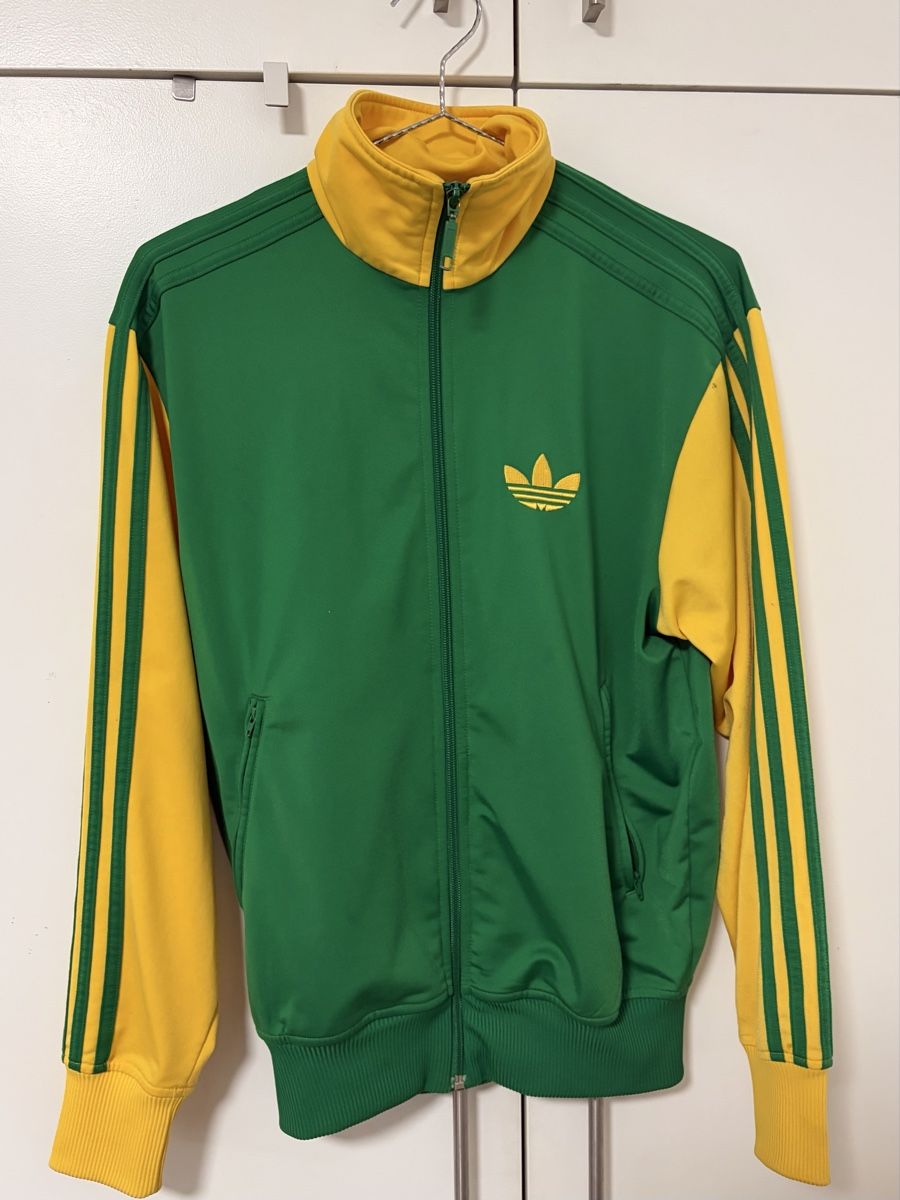 Adidas Vestes: Jacket Adidas verte et jaune – D'occasion à Pully par luc_9sgk 1