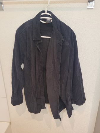 Urban Classics Hemd Cord schwarz Grösse L guter Zustand