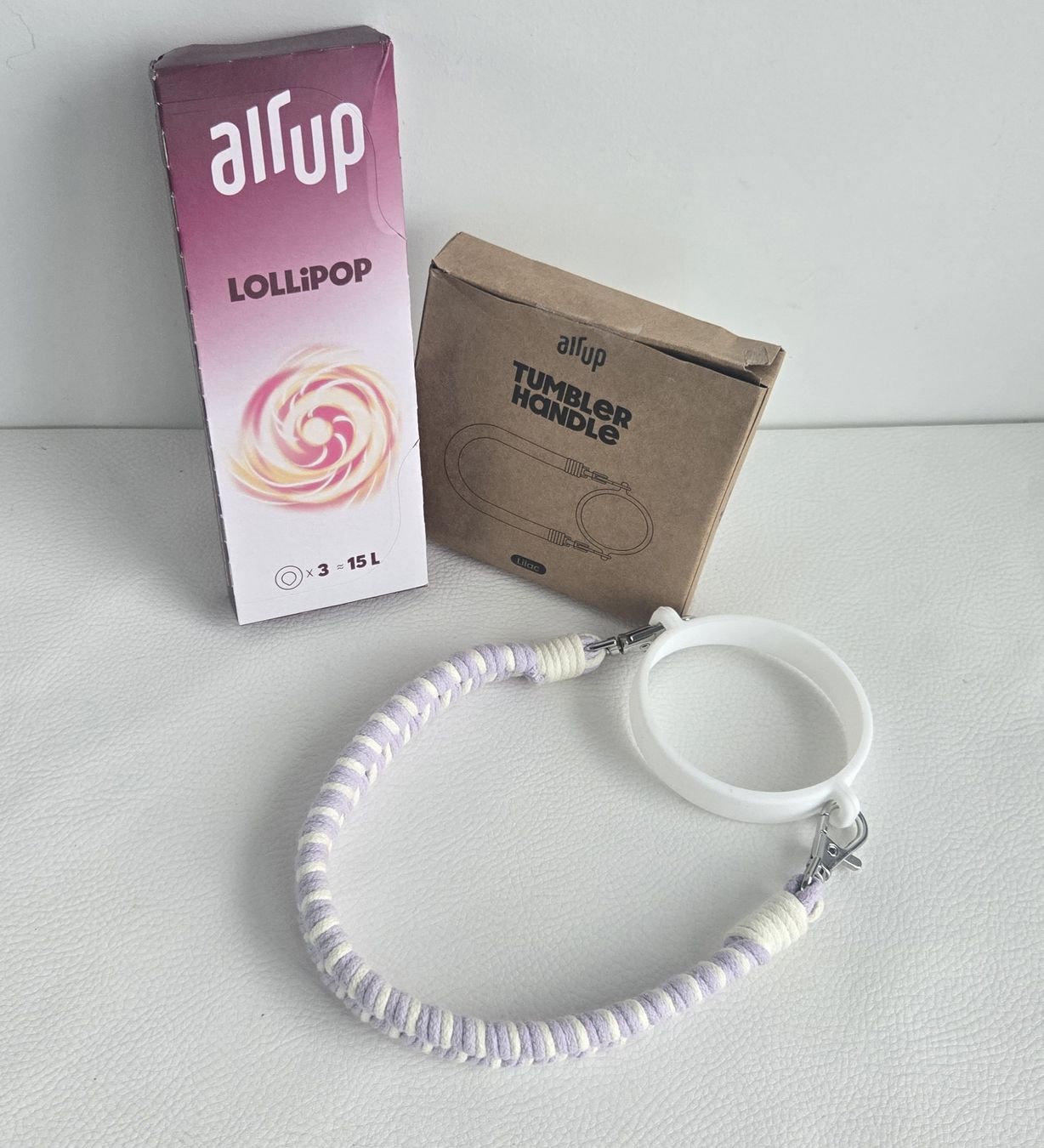 Air Up Borracce & Thermos: Air up: Set "Lollipop" + Tumbler Strap – Nuovo e nell'imballaggio originale da Sarmenstorf venduto da Lunares_Mare
