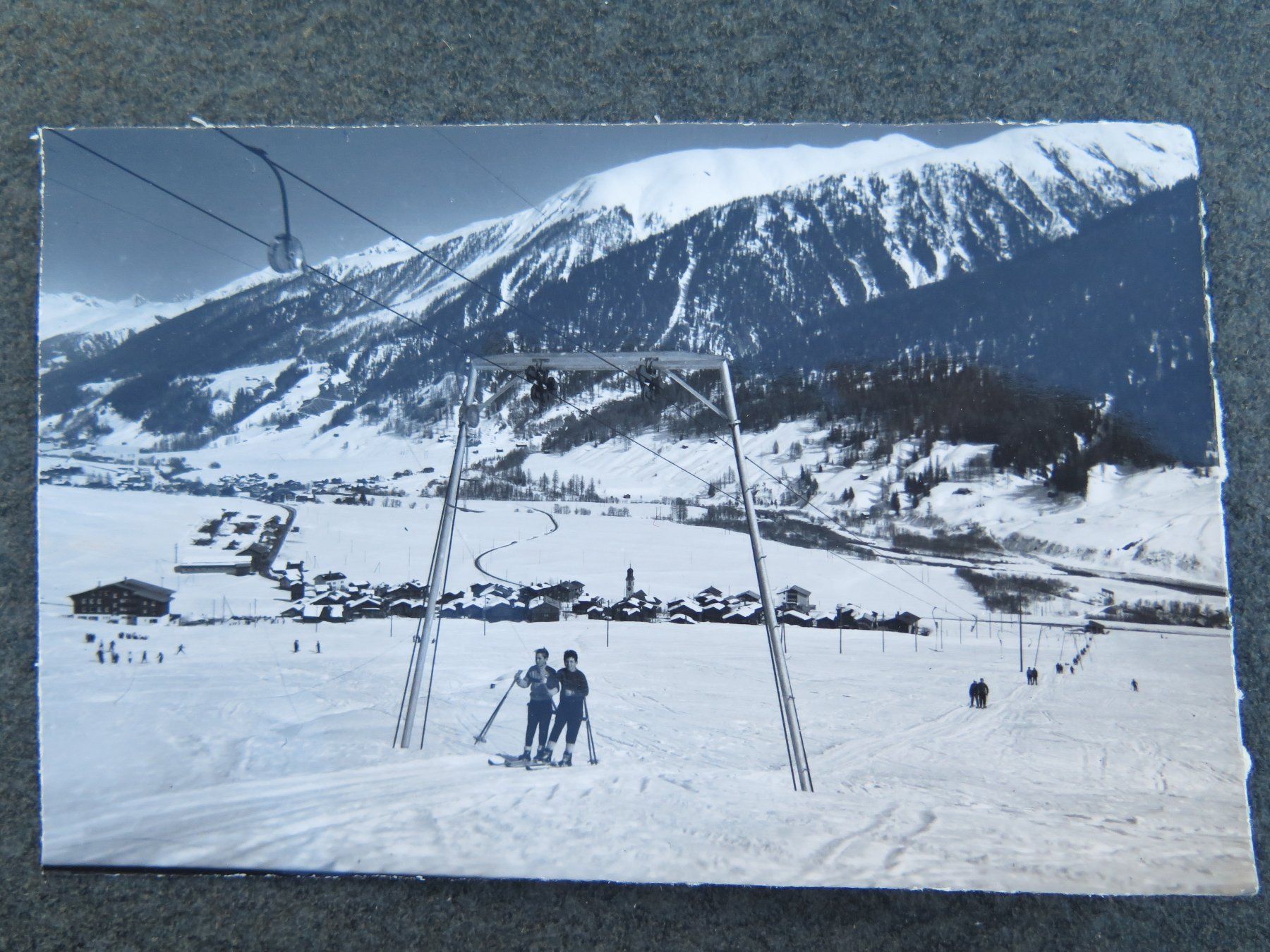 Ansichtskarten: GLURINGEN UND RECKINGEN - SKILIFT GLURINGEN – Gebraucht aus Wittenbach von lipasal