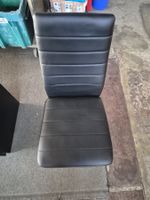 Esszimmerstuhl Kunstleder Schwarz 4 Stueck
