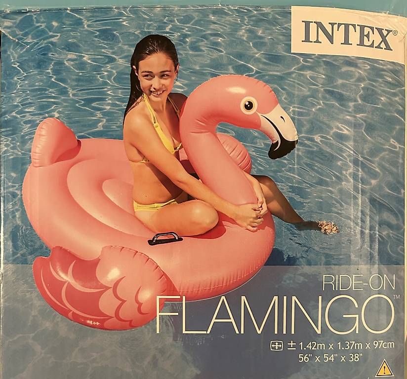 Salvagente: Luftmatratze Wassertier Flamingo wie neu – Usato da Wil SG venduto da Goldi2010