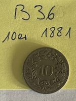 10 Rappen - Schweiz - 1881