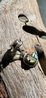 Zuni Sunface Ohrstecker, Silber 925, neuwertig, Top!