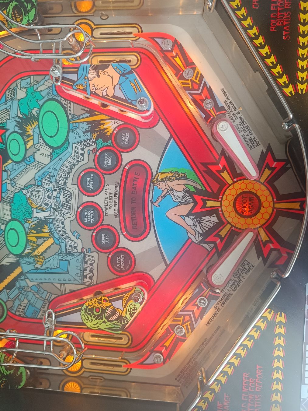 Flipper: attack from mars flipper bally – Usato da wittenbach venduto da frisen 6