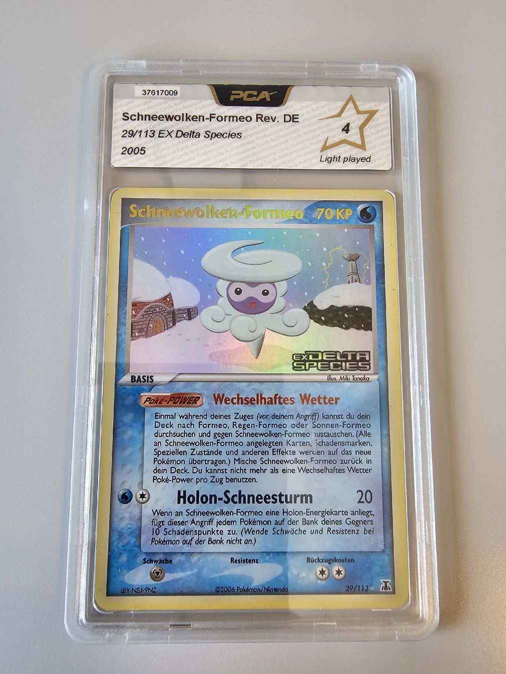 Pokémon Carte collezionabili: Schneewolken-Formeo Reverse Holo – Usato da Häutligen venduto da Konvolut_Shop_CH