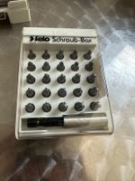 FELO Kreuzschlitz Bit-Box PZ0–PZ3 inkl. Bithalter // NEU