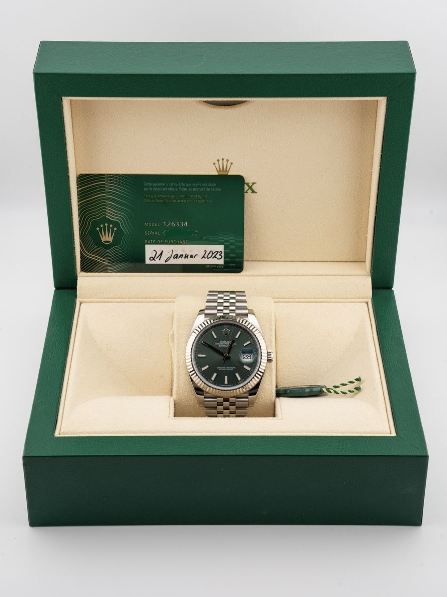 Rolex Orologi: Rolex Datejust 41 Mint Green – Usato da Zürich venduto da Timely_Deals 5