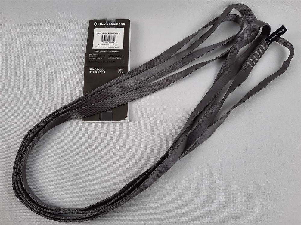 18mm Nylon Runner 240cm, BLACK DIAMOND Kaufen auf Ricardo