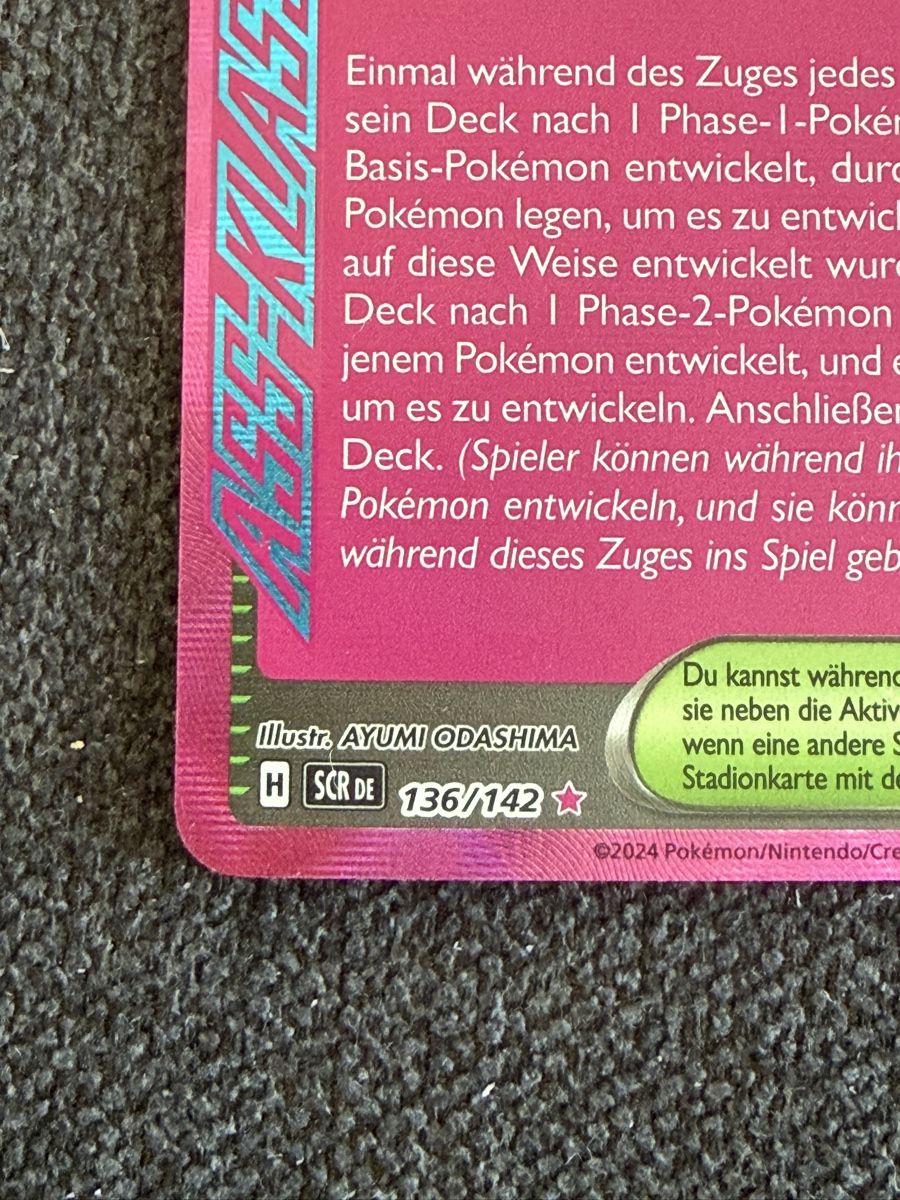 Pokémon Sammelbilder & Trading cards: Pokémon Trainerkarte Prachtbaum – Gebraucht aus Liestal von arl_6tv7 1