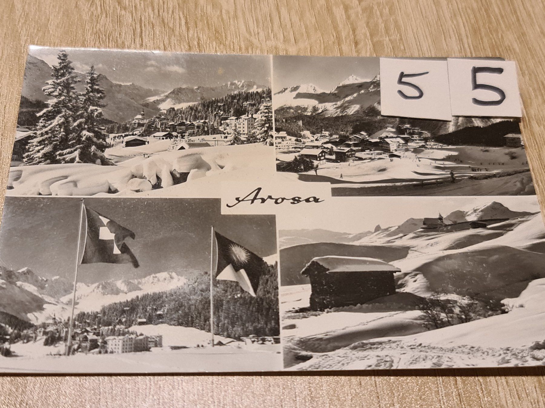 Cartoline postali: Ansichtskarte Arosa – Usato da Dintikon venduto da Vexi