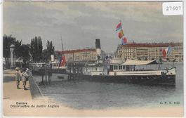 Geneve - Debarcadere du Jardin Anglais